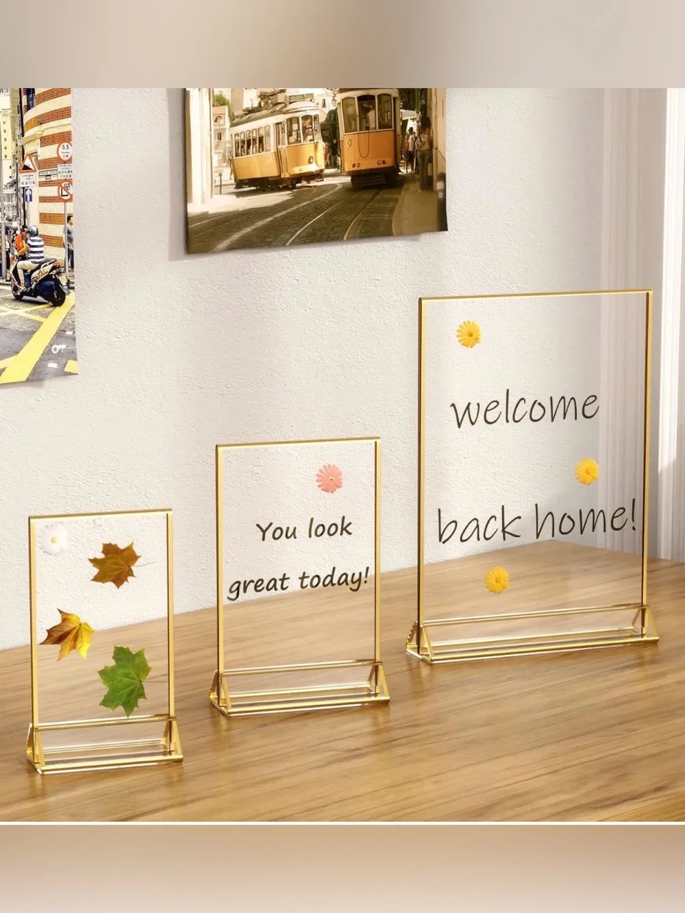 5X7 Acrylic Signs - 18 in total- Double Sided PERFECT for your Wedding or Event